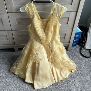 Beauty and the Beast exclusive film dress